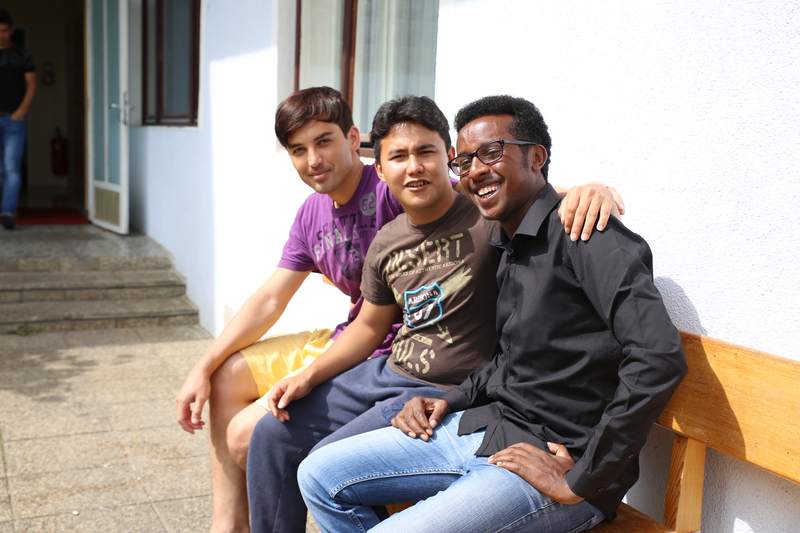 Young inhabitants of one of ASB Austria's refugee accommodation. (Photo: ASBÖ)
