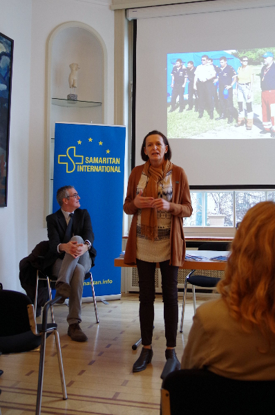 Renata Penazzi, Vice-President of SAM.I. and Director of ASSR, reports on her association's involvement in the project. imgp3600