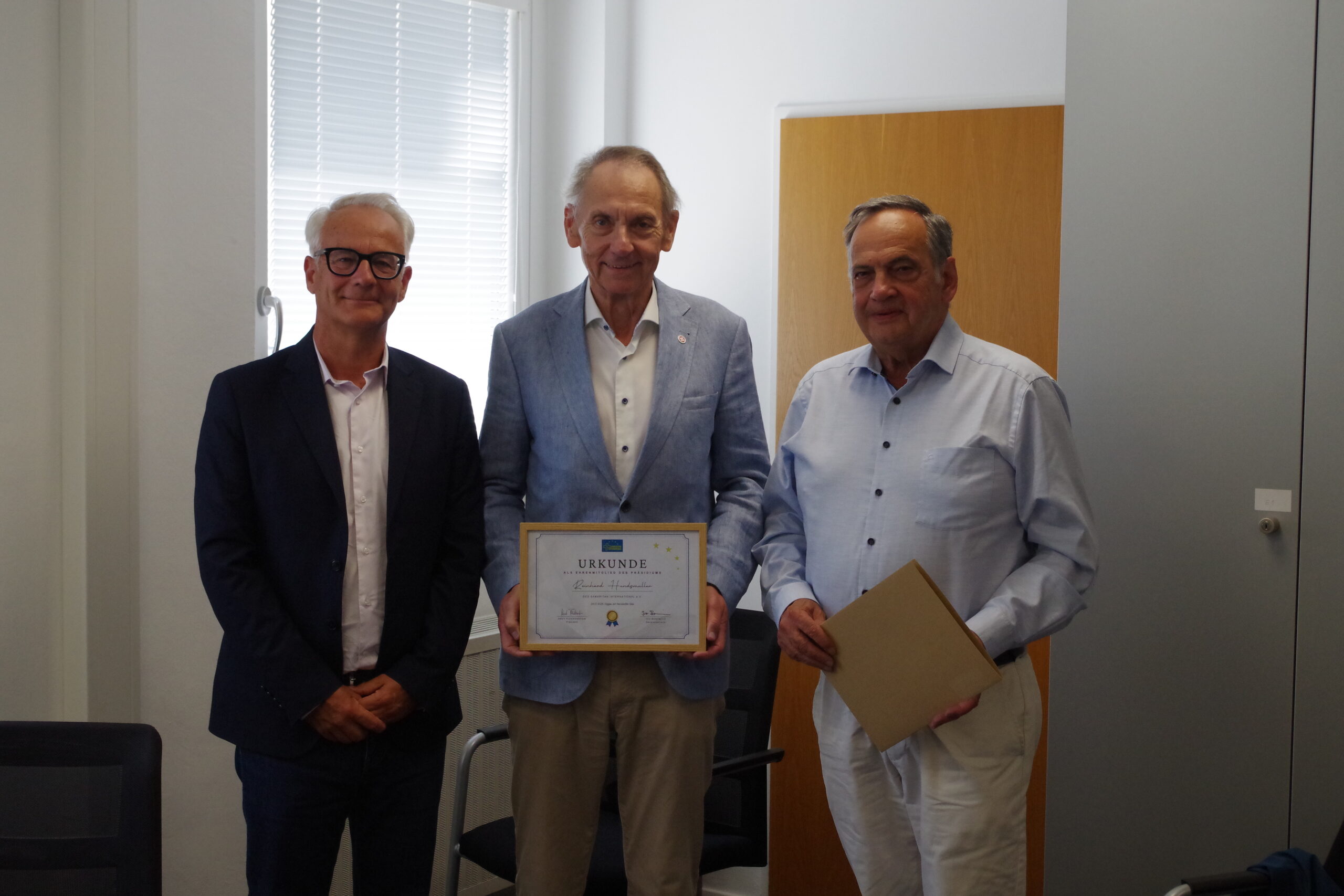 Reinhard Hundsmüller Appointed Honorary Member